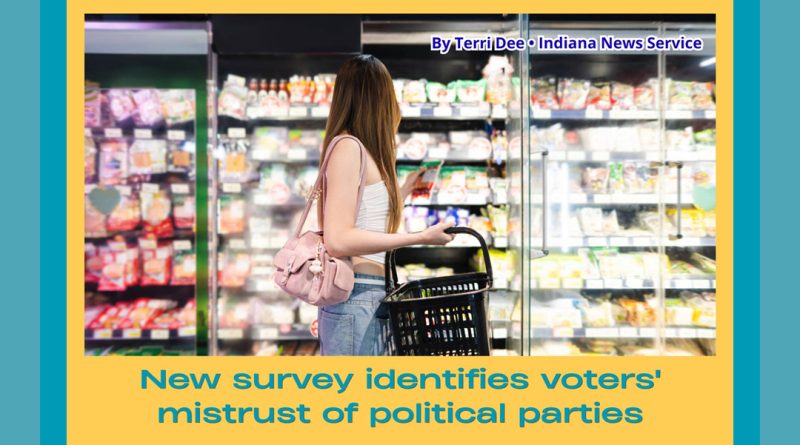 New survey identifies voters' mistrust of political parties